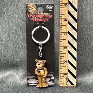 NOS 2016 Funko Keychain Freddy Fazbear Five Nights At Freddys Collectible Figure